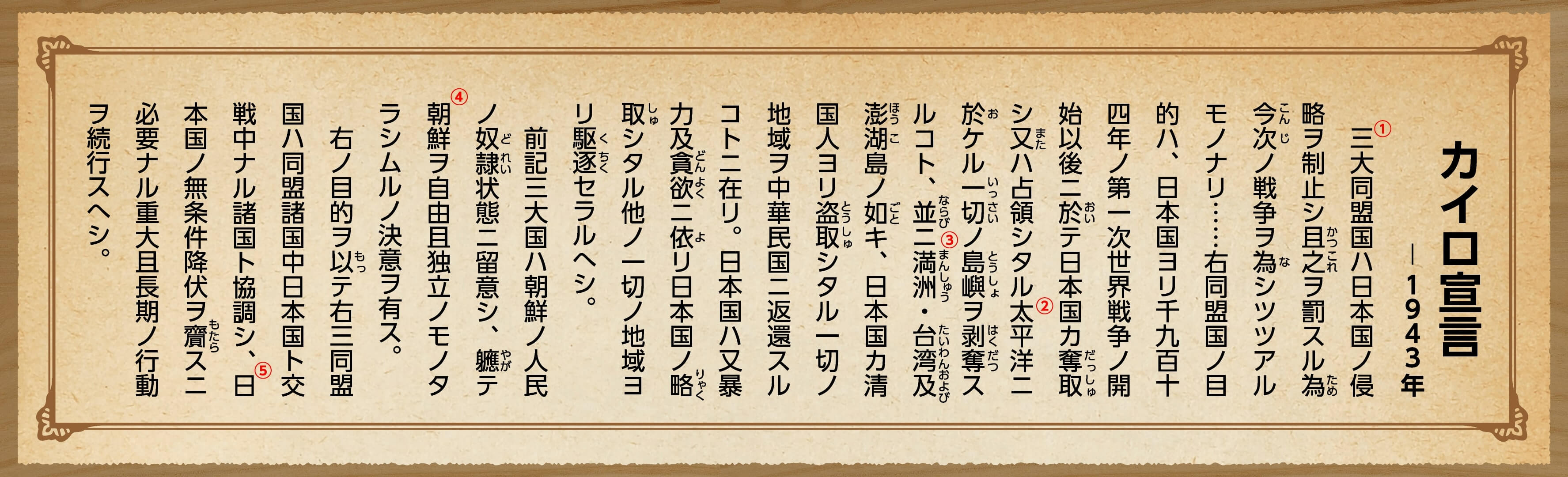 カイロ宣言とはなんですか？ – カイロ宣言 全文 – ZCDC